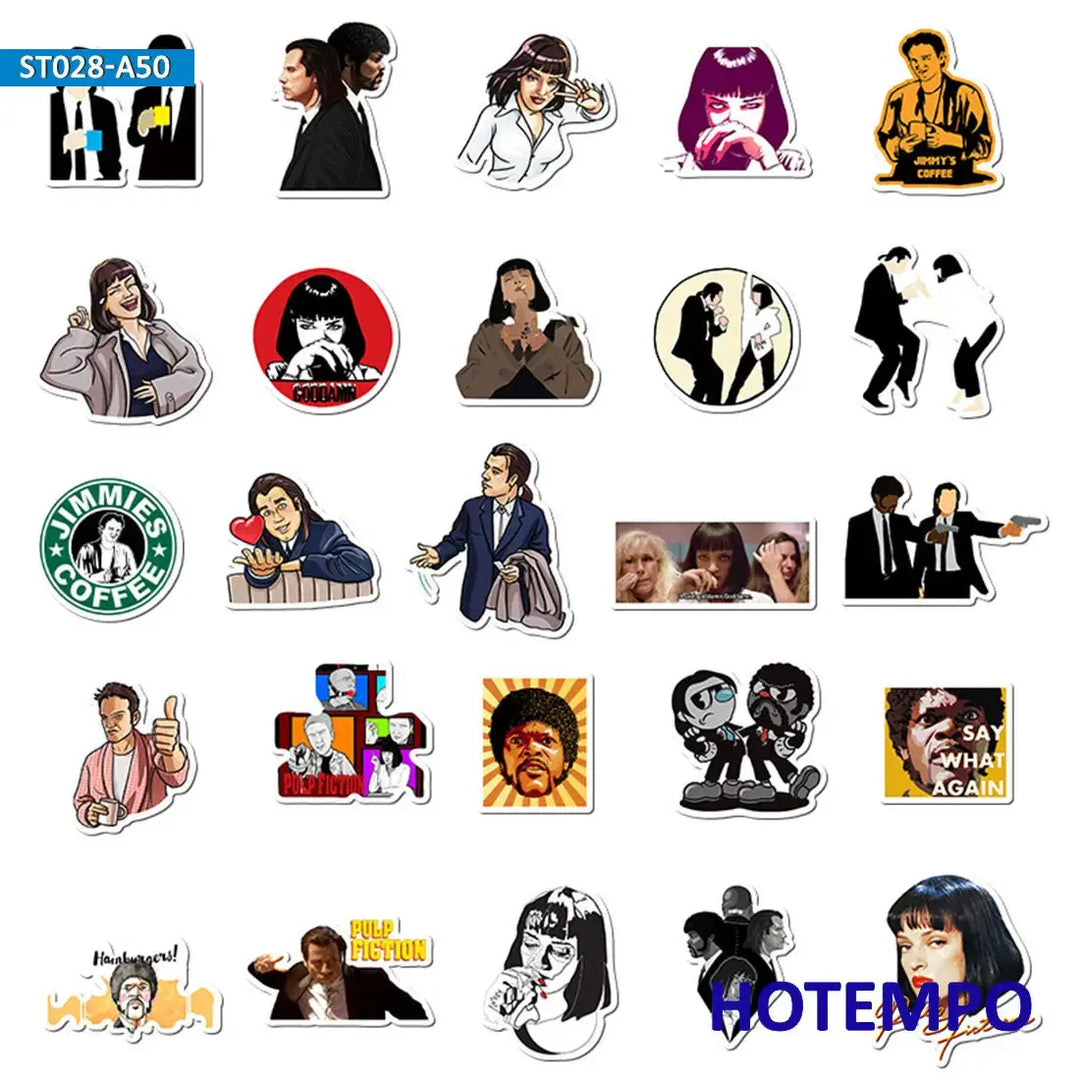 Pulp Fiction Stickers