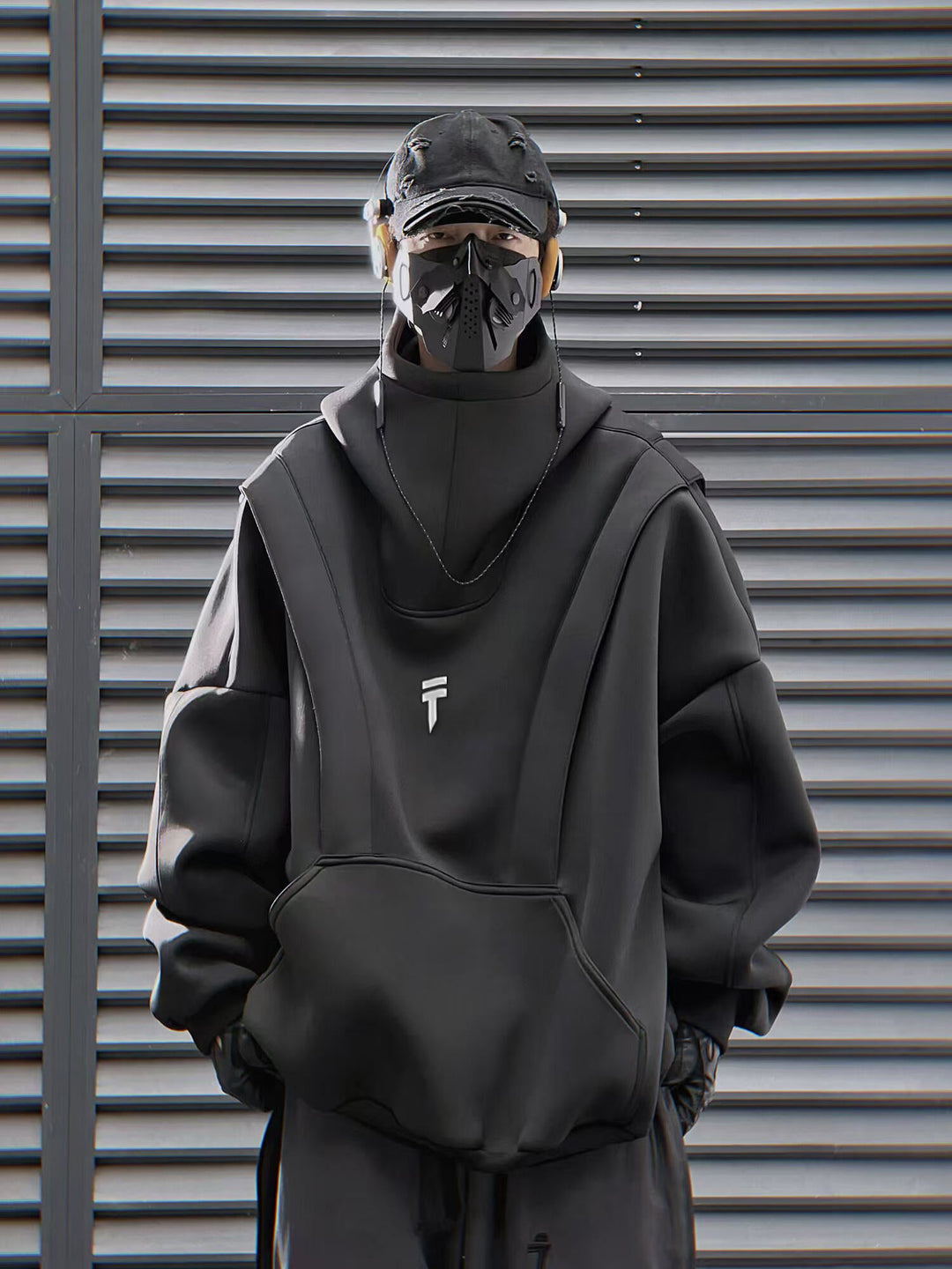 HiH50 Black Nexus Hoodie