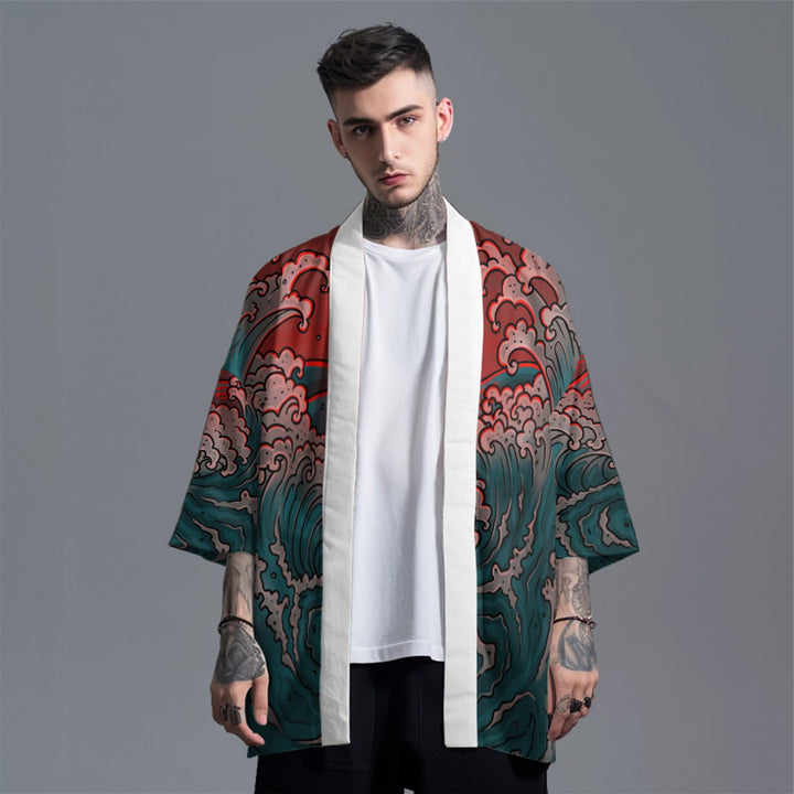 K08 Fading Sun Kimono