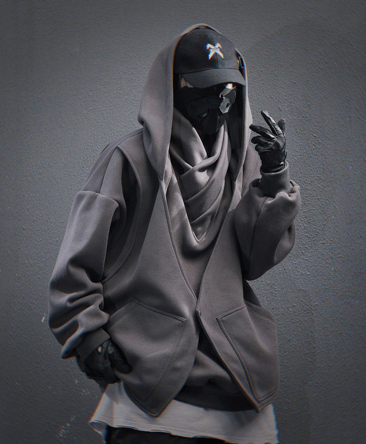 HiH57 Grey Assassin Hoodie