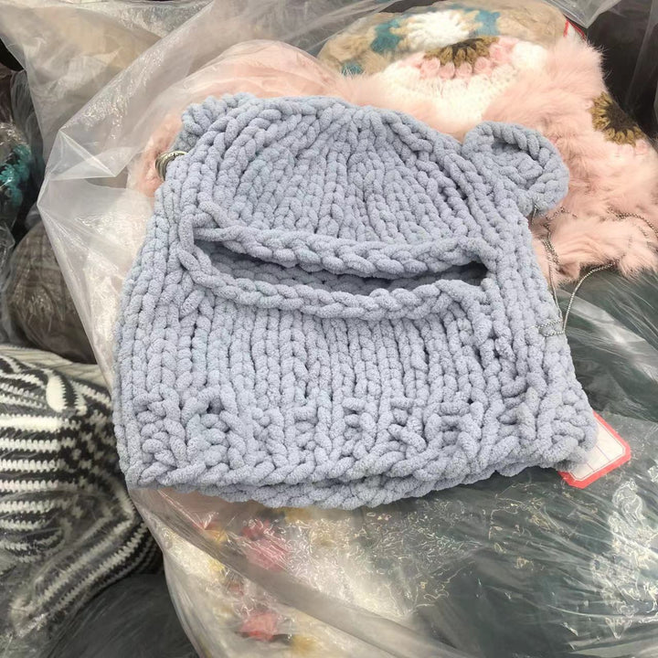 Ninja Bear Knitted Hat