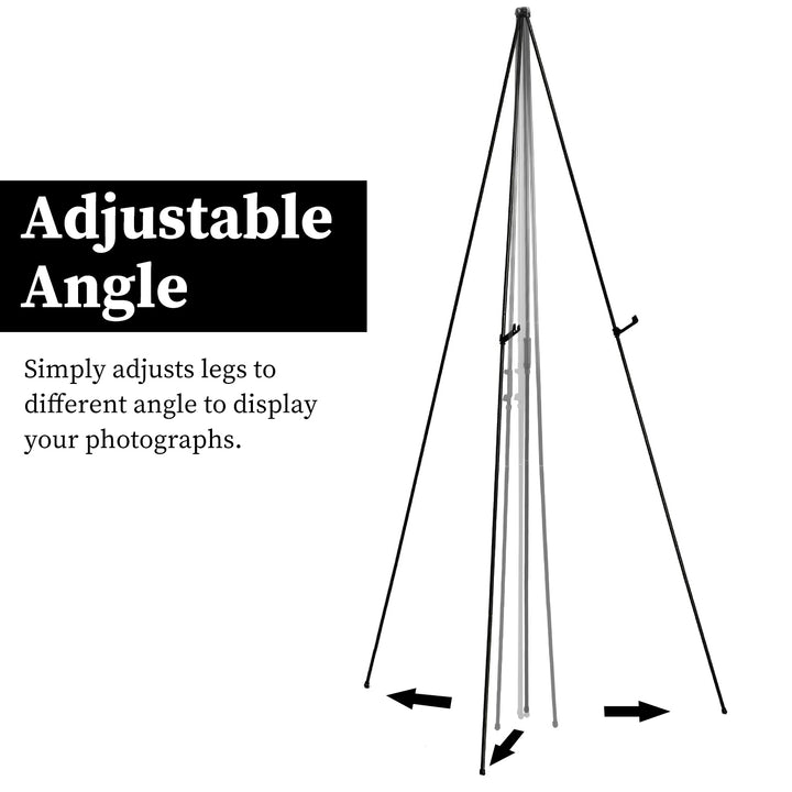 2 Pack Art Easel Stand 61in Collapsible A Frame Tripod Easel Iron Alloy. Comes with 2 Carry Bags