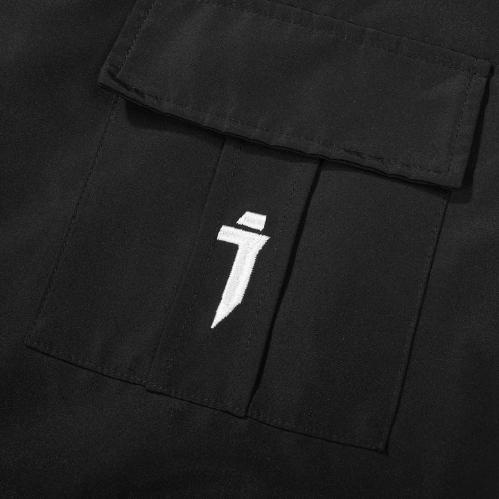 HiJ38 I-Tech Anorak Trench Coat