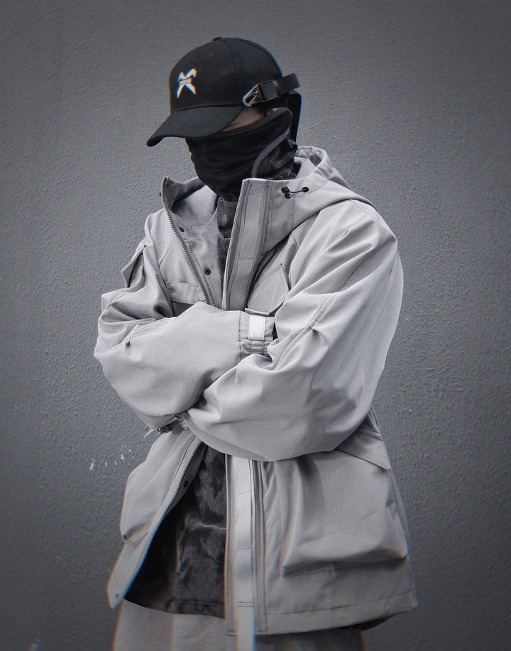 HiJ39 Grey Retaliation Jacket