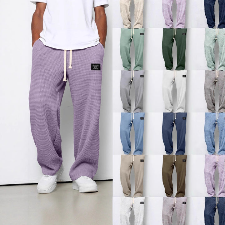 Casual Stretchy Men's Loose Drawstring Sweatpants