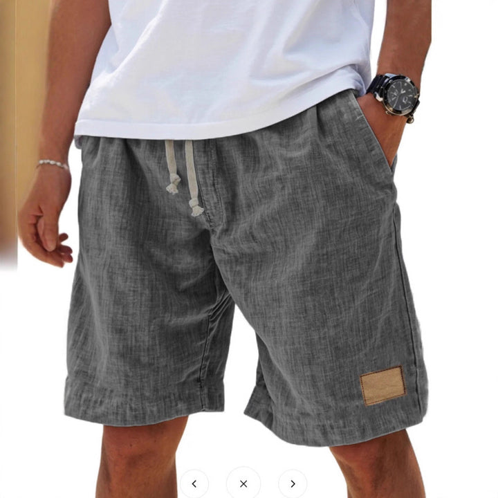 Men's Retro Breathable Linen Loose Shorts