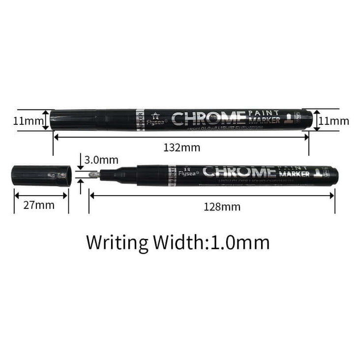 Mirror Reflective Paint Pen Reflective Chrome