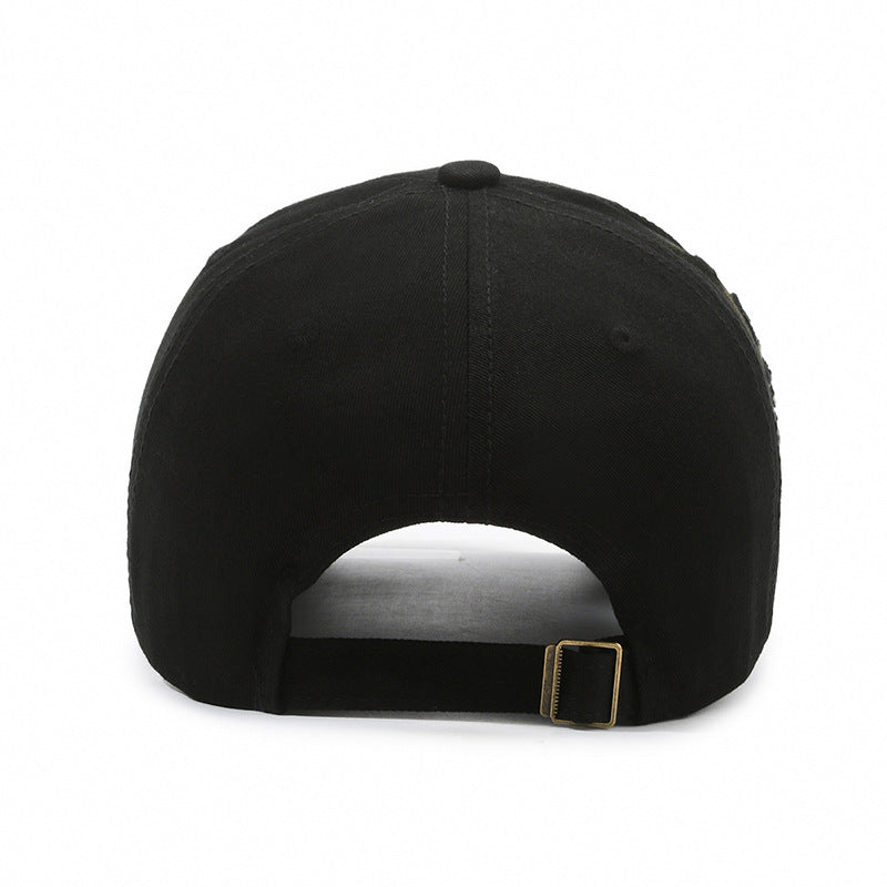 Distressed Baseball Hat Men