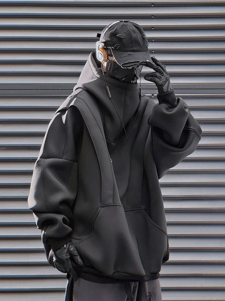 HiH50 Black Nexus Hoodie
