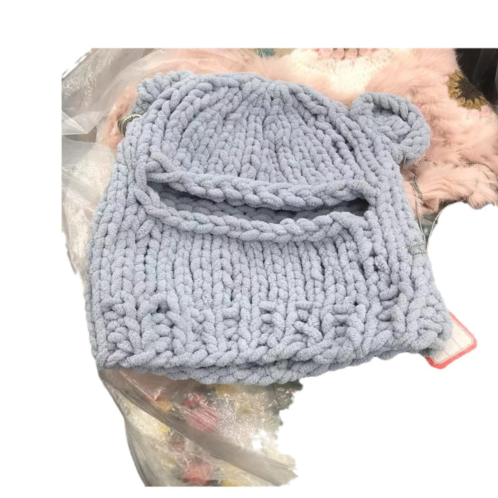 Ninja Bear Knitted Hat