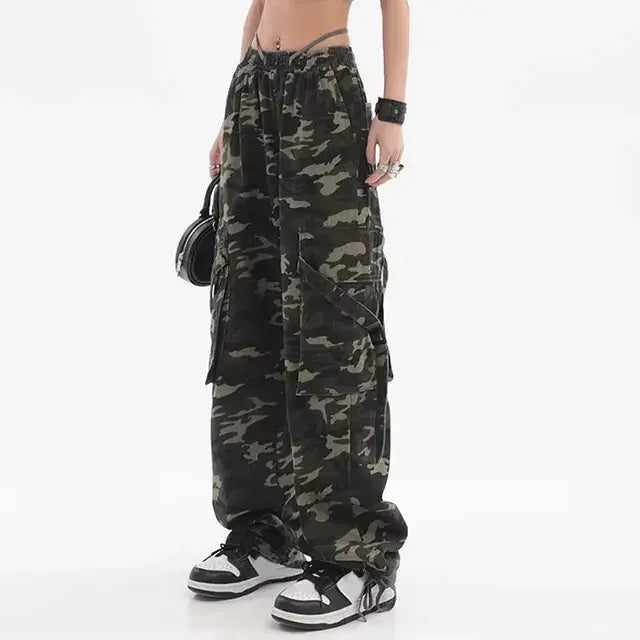 Women's Camouflage Cargo Pants