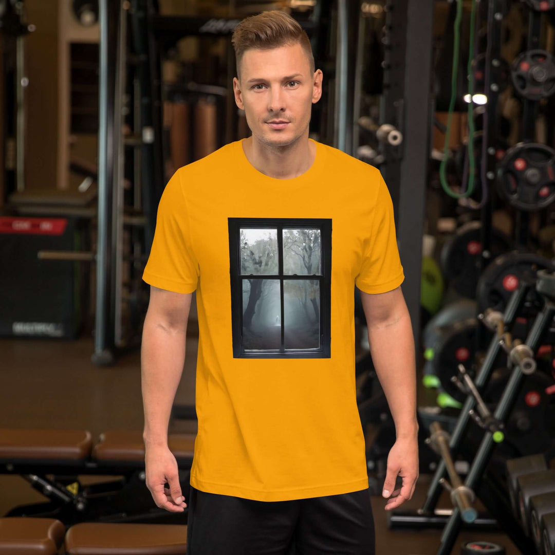 See right through you Unisex t-shirt What's that, in the distance? Everyone will be curious and doing a double-take with this one. I call the design "See right through you". The ghost and us are gonna make you an offer you can’t refuse: the best 100% cott