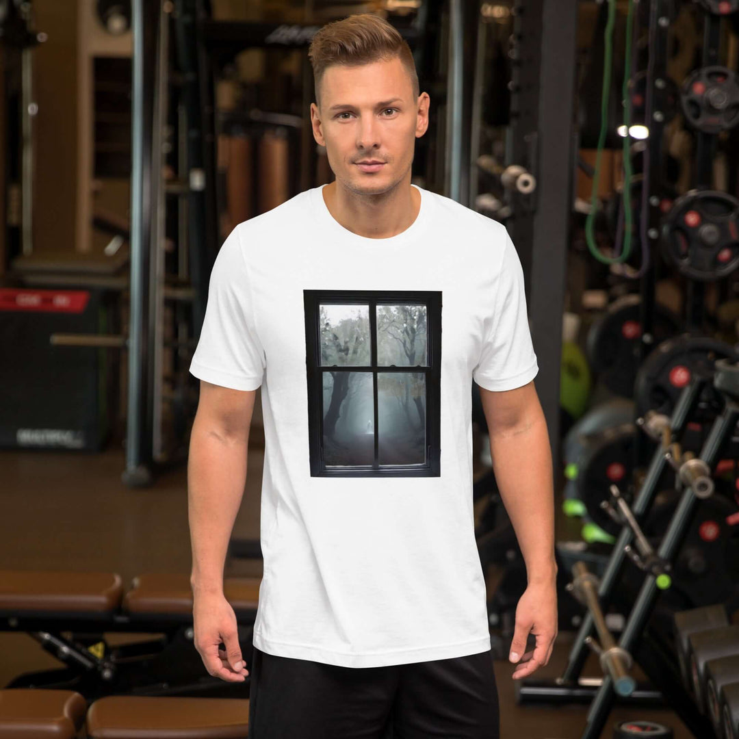 See right through you Unisex t-shirt What's that, in the distance? Everyone will be curious and doing a double-take with this one. I call the design "See right through you". The ghost and us are gonna make you an offer you can’t refuse: the best 100% cott